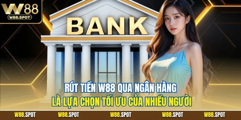 Hướng Dẫn Rút Tiền W88 Nhanh Chóng, An Toàn 2025 2 Rút tiền W88 qua ngân hàng là lựa chọn tối ưu của nhiều người