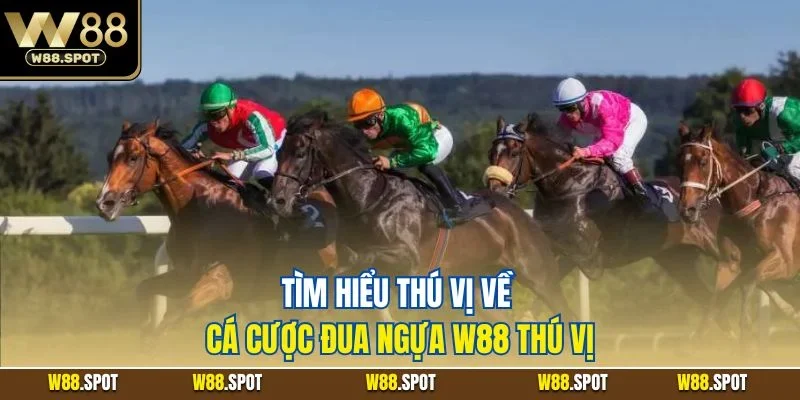Cá Cược Đua Ngựa W88 | Chinh Phục Màn Đua Chiến Mã Tại W88 2 Tìm hiểu thú vị về cá cược đua ngựa W88 thú vị